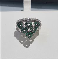 Anillo Gilma Gioielleria  Mujer in Oro Smeraldo 0.55 Ct ANOR-307-286 - ANOR-307-286